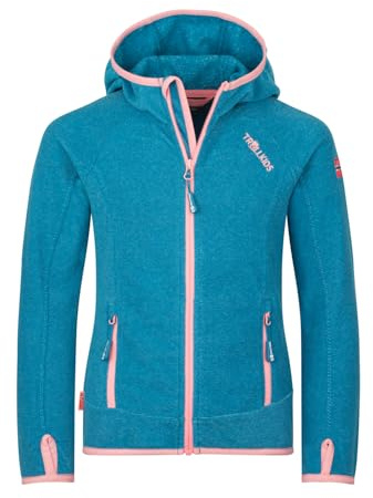 Trollkids Girls Sandefjord Jacket 176, Harbor Blue