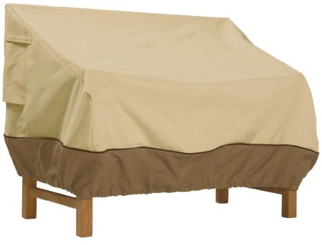 Classic Accessories Veranda Gartensofa/Zweisitzer Schutzabdeckung, erhältlich in Farbe Pebble/Bark/Earth, 147cm, Klein (S)