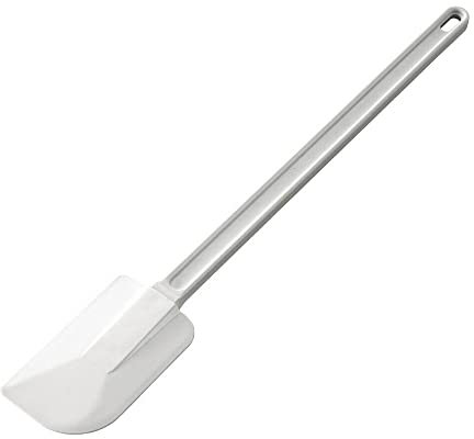 Matfer Bourgeat Spatule Bourgeat Elvea Exoglass DR599, 15 mm x 70 mm x 450 mm, Blanc