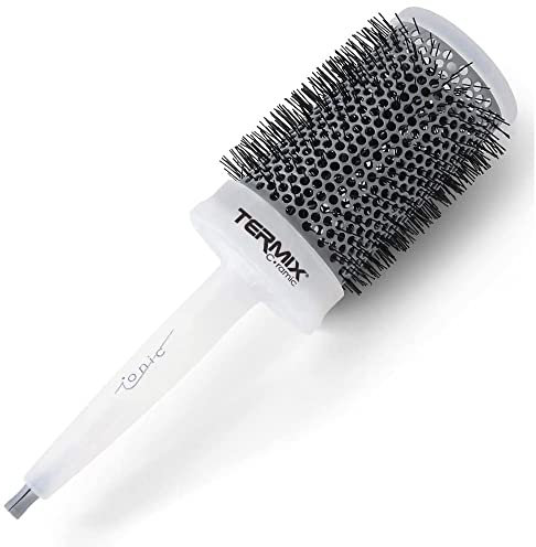 Termix C·Ramic, Cepillos Termix Evolution, Cepillo Pelo, Cepillo Redondo Pelo Profesional, Secado Rápido, Fibras Ionizadas Alto Rendimiento, Cepillo Alisador, Cepillo Pelo Antirotura (Ø60)