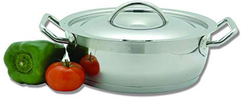 Cuisine et Talents - Faitout Avec Couvercle Inox Pro - Diam 28Cm Ht 10Cm Capacite 7L
