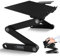 WorkEZ Adjustable Keyboard Stand for Desktop Computer Keyboard Riser for desk Keyboard and Mouse Riser for Standing Adjustable Keyboard and Mouse Stand aluminum ergonomic keyboard tray keyboard shelf