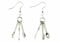 Cutlery Set Of 3 Earrings Miniblings Knife Fork Spoon Cooking Kitchen