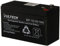 VulTech gs-7ah Batterie au Plomb étanche pour UPS, Noir