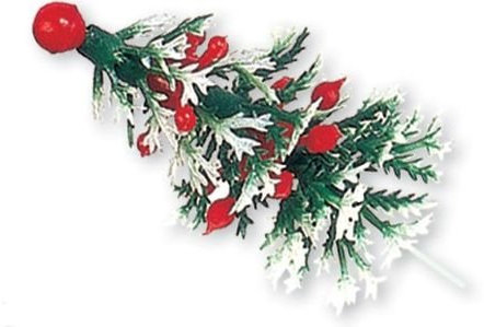 Tannenbaum Plastik Torten Deko farbig