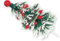 Tannenbaum Plastik Torten Deko farbig