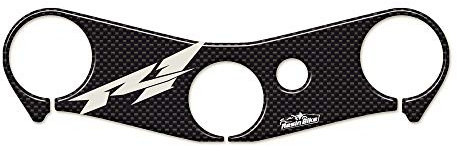 Resin Bike Aufkleber für Motorrad Kompatibel mit Yamaha R1 2002-2003. Gabelschutz vor Stößen und Kratzern. Paar 3D-Harzklebstoffaufkleber Hergestellt in Italien - Stickers