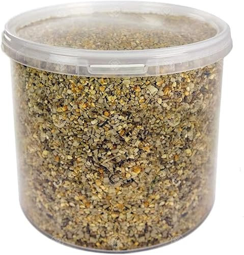 GardenersDream Robin & Songbird Mix | Nutritious Wild Bird Food for Garden Birds | Free of Husks & Germinating Seeds | Premium Quality Source of Protein and Energy | Year-Round Feed Mixture (2.5L Tub)