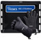 VIOKS Bandeja de horno de repuesto para Bosch Siemens 00434178 chapa de 465 x 375 mm con 2 guantes de silicona para horno Balay Pitsos 3HB526 3HB529 HB10AB220