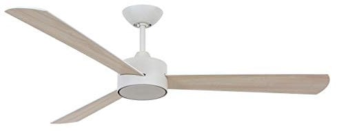 LUCCI AIR Deckenventilator Climate III, Ventilator inkl. Fernbedienung, flacher Deckenlüfter mit Wendeflügeln, Ø 132 cm