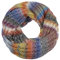 LIERYS Jasila Loopschal Damen - Mehrfarbiger Rundschal mit Schurwolle - Strickschal Made in Germany - Damenschal - Waschbarer Schal - Winterschal grün-meliert One Size