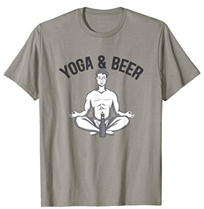 Yoga - Bier Beer Yoga Design für Yogis T-Shirt