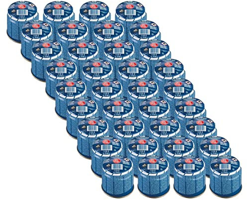 KEMPER - Pack 36 cartuchos de gas 190 g Butano percibible seguridad stop-gas