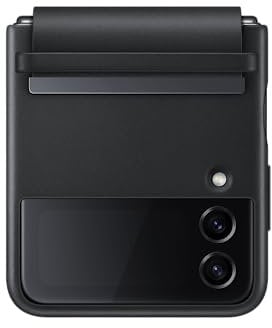 Samsung Galaxy Z Flip4 Official Flap Leather Cover Black