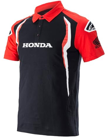 Alpinestars Honda Polo Shirt, black/red, XXL
