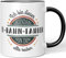 JUNIWORDS Tasse, Ich Bin Dieser legendäre U-Bahn-Fahrer, von dem alle reden, Schwarz (5072153)