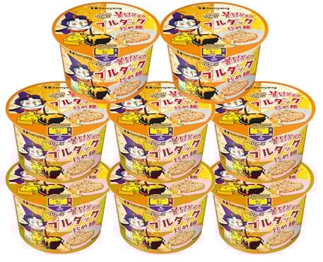Burduck Stir-fried Noodles Big Cup Noodles Variations (8 Pieces) (Quattro Cheese)
