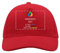 Cappellino Personalizzato con Stampa e Ricamo, Foto, Testo, Logo 100% Cotone (Rosso - 1 Pezzo)
