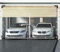 Bâche Transparente avec œillets pour l'extérieur en PVC Transparent 420 g/m² avec 20 Serre-câbles, Corde de Fixation de 10m(Couleur aléatoire),Convient pour Les tonnelles(Fermeture éclair 2 m x 4 m)