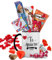 Taza Regalo con de +14 Chocolates - Regalo Original con Chocolatinas Kinder,Milka,Kit-Kat,Conguitos y Chucherías - Te Quiero hasta la Luna - Regalo Romántico
