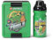 Room Copenhagen LEGO NINJAGO LUNCH SET – ICONIC Design, Spaßig & Funktional – 390 ml Flasche und Brotdose für Kinder & Erwachsene, für Mahlzeiten unterwegs, Grün & Schwarz