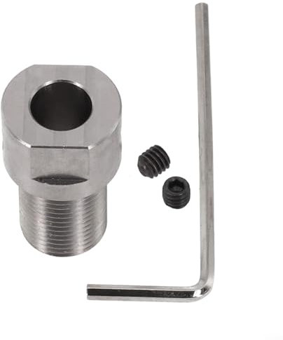 3-Backen-Drehfutter aus Karbonstahllegierung, mit komplettem Montagezubehör (8 mm)