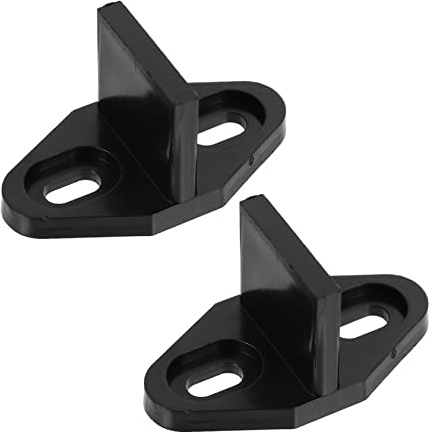 FIXOSHEE 2sets Door Swing Stop Sliding Barn Door Hardware Prevent Swinging for Sliding Closet Guides