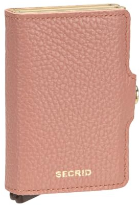 Dark pink double wallet Secrid