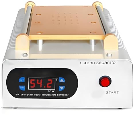 LCD-Bildschirm-trennmaschine, 12-Zoll-Bildschirm-Reparatur-trennmaschine Mit Temperaturregelung, Led-digitalanzeige, Schnelle Entfernung des Touchscreens Der Heizplatte, Für Mobiltelefone