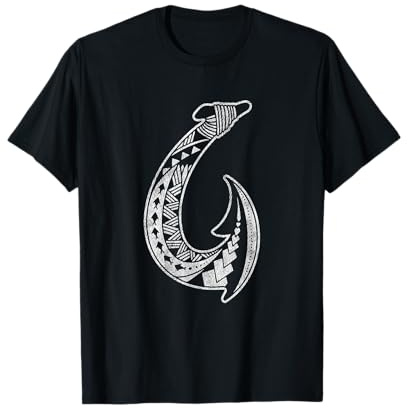 Hawaii Tribal Haken Hawaii Polynesisch Maori Vintage T-Shirt