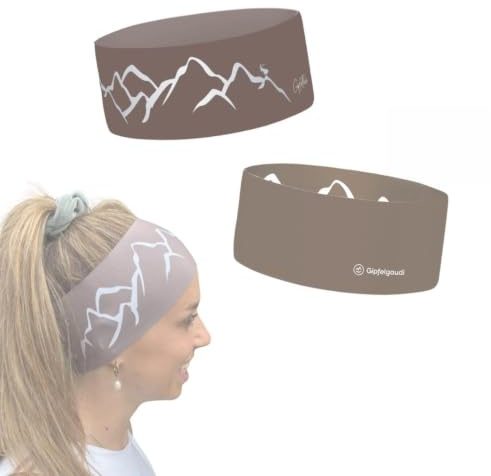 Bergwelten Outdoor Stirnband: Atmungsaktiv & rutschfest | Ideal für Sport, Outdoor & Abenteuer