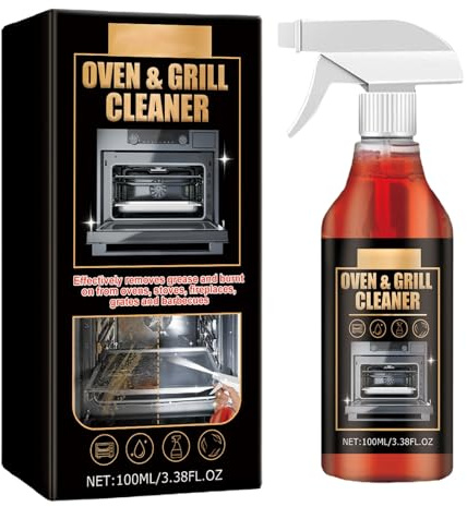 2026 New Oven Cleaner Heavy Duty Spray - Oven Cleaner, Air Fryer Cleaner, Grill & Barbecue Cleaner, Fast-Acting Professional Cleaning Spray, Powerful Kitchen Grease Remover (2)