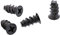InLine Lüfterschrauben 5,0 x 10,0mm, schwarz (50 Stück)