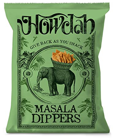 Howdah Snacks - Masala Dippers 150g