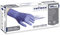 Reflexx R99, Guanti Hi-Risk in Nitrile senza Polvere Gr. 8.9, 50 Pezzi, Blu, L