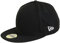New Era Black Blank 59Fifty Basecap - 7 5/8-61cm (XL)