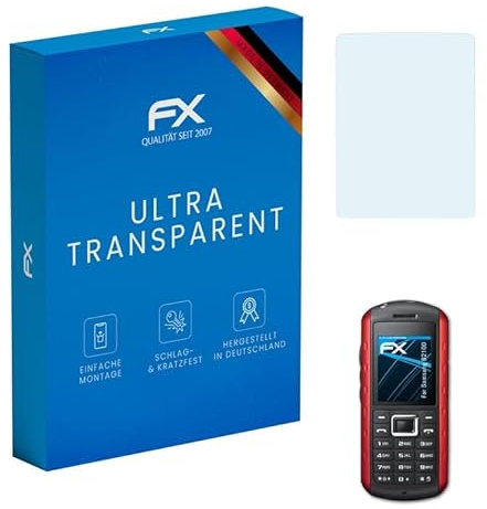atFoliX Film Protection d'écran compatible avec Samsung B2100 Protecteur d'écran, ultra-clair FX Écran protecteur (3X)