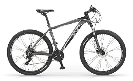 MBM Bici Brider Z100 in Alluminio Forcella Ammortizzata Freno a Disco Idraulico 27,5 24 velocità