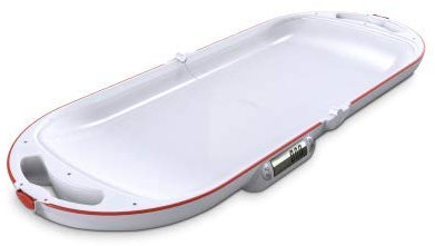 SOEHNLE PROFESSIONAL Babywaage 8320 klappbar Max.15kg - 10 g/Patentierter Klappmechanismus mit Magnetverschluss/Geringer Platzbedarf, leichter Transport