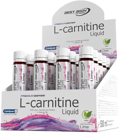Best Body Nutrition Fatburner L-Carnitine + Vit.C - 500ml, 20 x 25ml