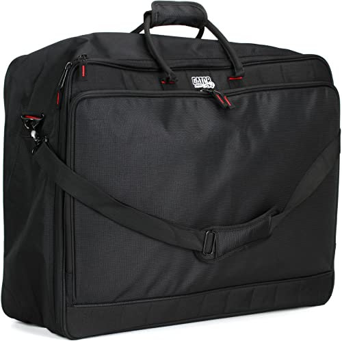 Gator Cases Gepolsterte Nylon-Transporttasche für Mischpult/Geräte mit abnehmbarem Gurt; 25 x 19 x 8 (G-MIXERBAG-2519)