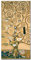 WANDKINGS Leinwandbild Der Lebensbaum von Gustav Klimt / 40 x 80 cm/auf Keilrahmen