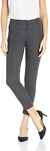 Amazon Essentials Pantaloni alla Caviglia Skinny Donna, Carbone Puntinato, 48