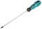sourcing map #2 Phillips Screwdriver 8 Inch Round Shaft Non Slip Comfortable Handle