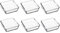 FIVE Simply Smart - Lot de 6 Mini-Plats Carrés en Verre 15cm Transparent