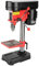 Bench Drill, Industrial Grade Benchtop Drill Press 5-Speed Drill Press Drilling Machine Workbench Drill Hold Press Adjustable DIY Stable Drill Press 350W 50mm UK Plug 230V Red Black