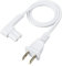Vebner 19.5in Power Cord Compatible with Sonos Play One, Sonos Play-1 and Sonos One SL Speaker. Compatible with Sonos Play One Short Power Cable Cord, White