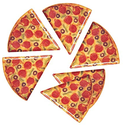 Supreme Housewares Pizzateller aus Melamin, 22,9 cm, 6 Stück