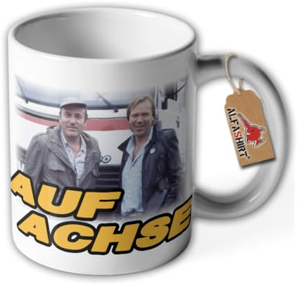Tasse Auf Achse LKW Fahrer Fernfahrer Brummi Kult Serie #36263