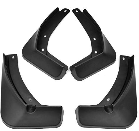 JABL 4Pcs Auto Kotflügel Schmutzfänger, für VW Passat B8 2015-2019 Vorne Hinten langlebige Schutz Spritzschutz Mudguards, Car Mud Flaps Styling Karosserie Zubehör